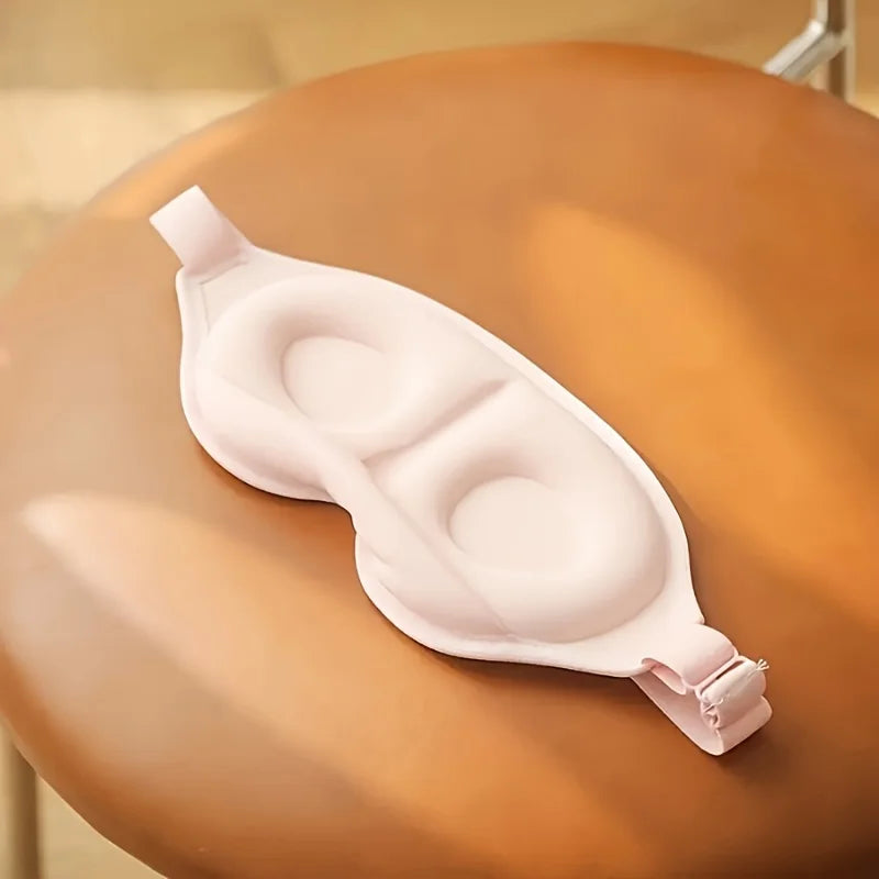 Antifaz Ergonómico 3D GoPasc™ para Dormir – Bloqueo de Luz y Descanso