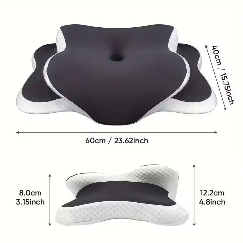 GoPasc™ Almohada Ergonómica — Descanso y Soporte Cervical