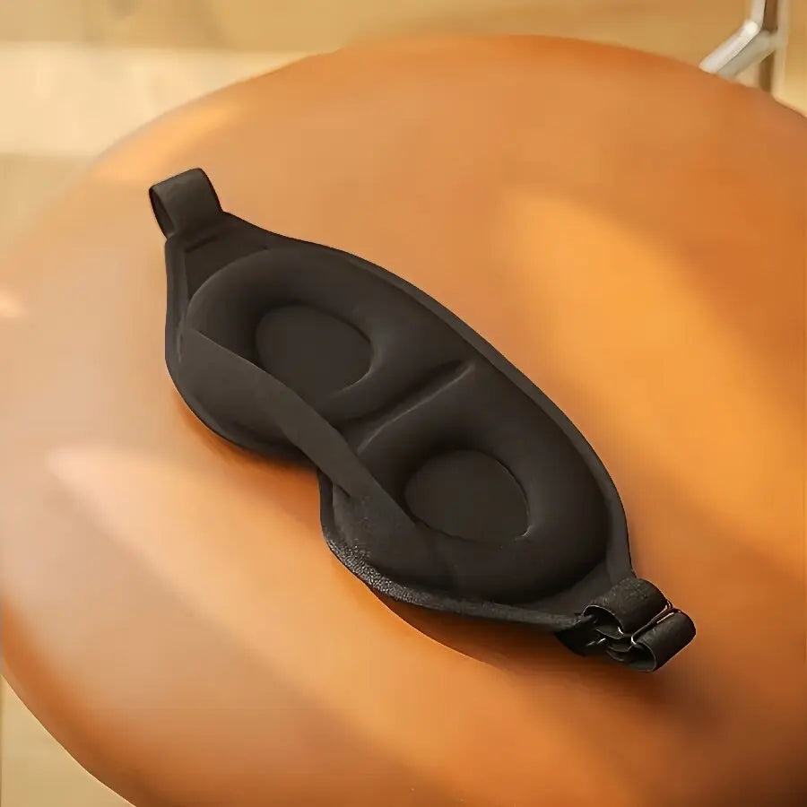 Antifaz Ergonómico 3D GoPasc™ para Dormir – Bloqueo de Luz y Descanso