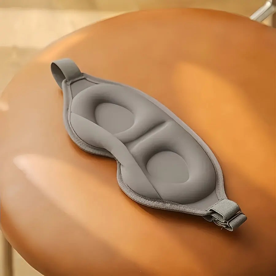 Antifaz Ergonómico 3D GoPasc™ para Dormir – Bloqueo de Luz y Descanso